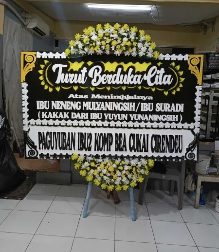 Papan Bunga Duka Kuningan Timur